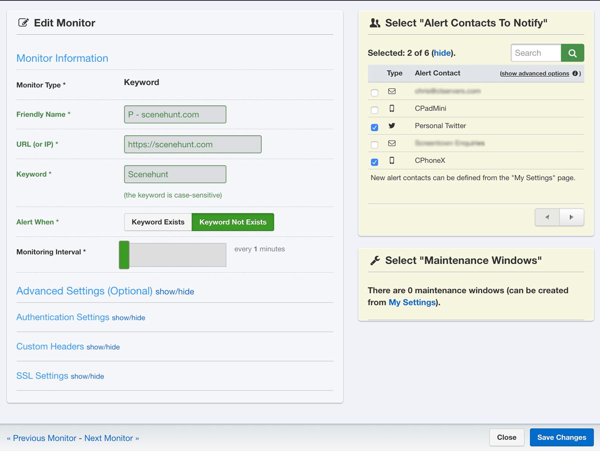 Keyword Monitor